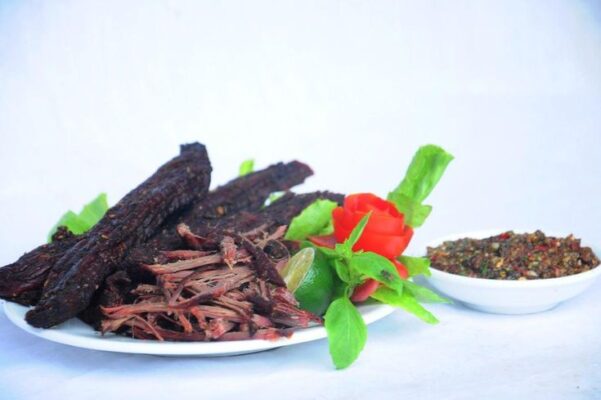 thịt trâu gác bếp Hà Giang