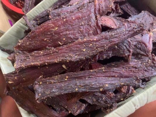 Giá thịt trâu gác bếp Hà Giang - Việt Bắc Fresh Food